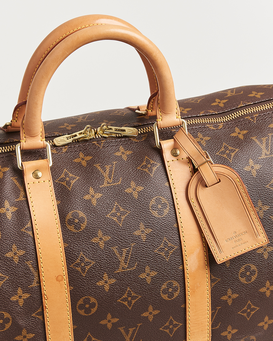 Herre | Louis Vuitton Pre-Owned Keepall Bandoulière 55 Monogram | Louis Vuitton Pre-Owned | Keepall Bandoulière 55 Monogram