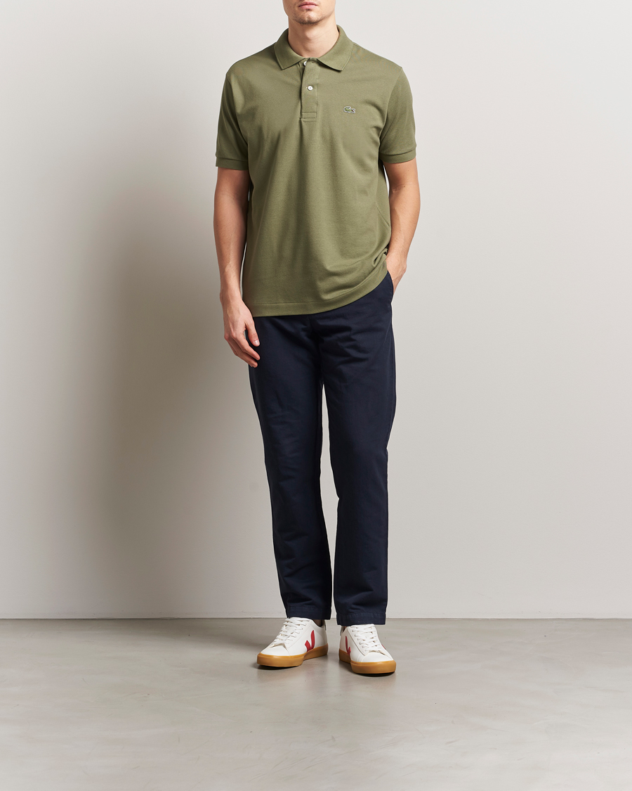 Herre | Pikéer | Lacoste | Original Polo Piké Khaki Green