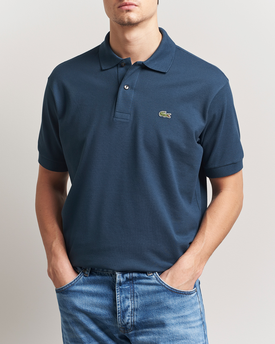 Herre | Pikéer | Lacoste | Original Polo Piké Falcon Blue
