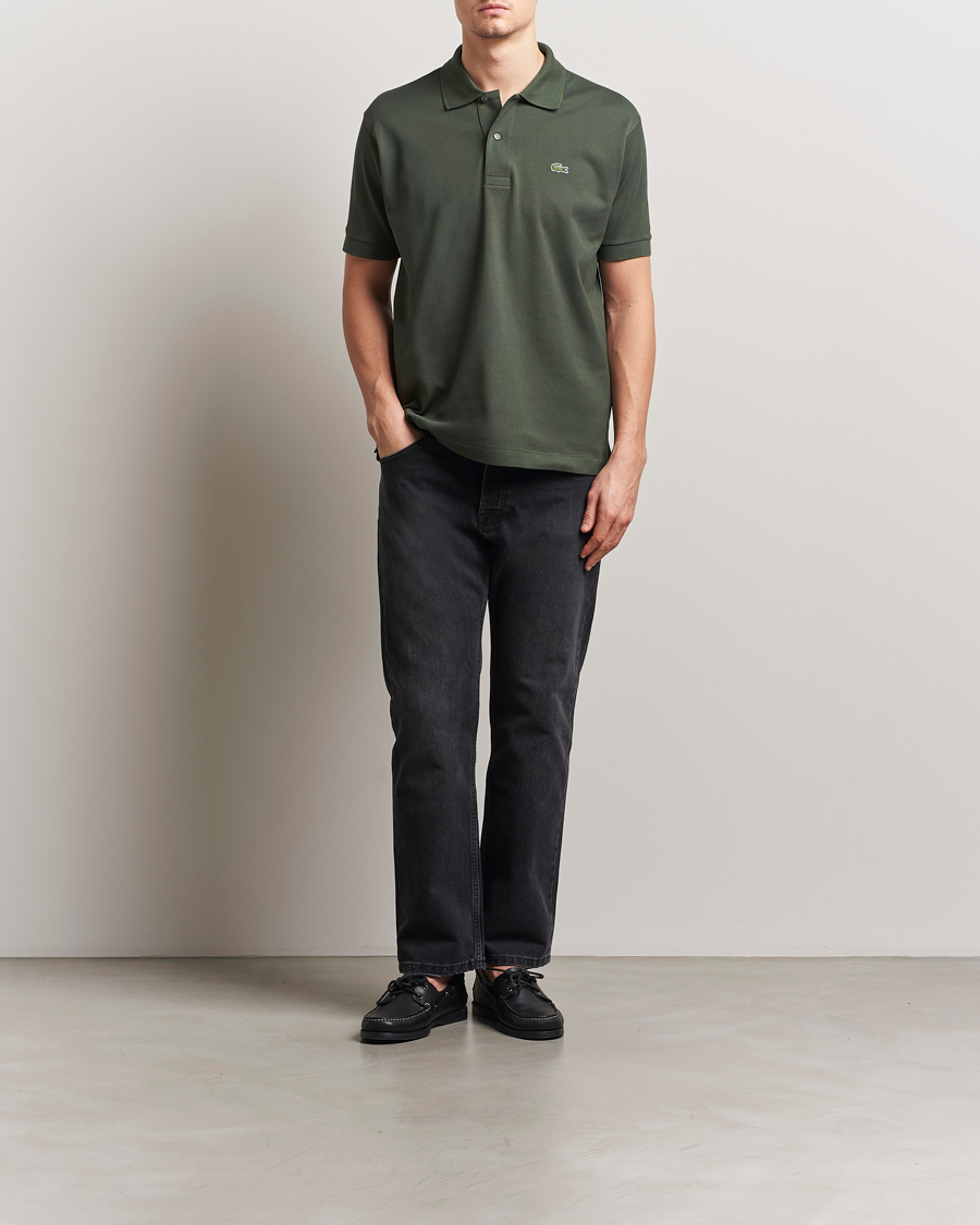 Herre | Pikéer | Lacoste | Original Polo Piké Squadron Green