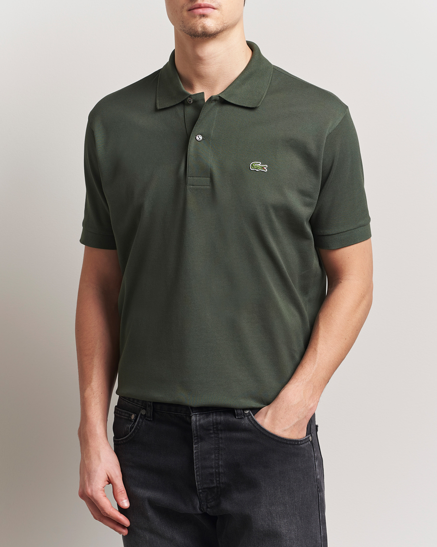 Herre | Pikéer | Lacoste | Original Polo Piké Squadron Green