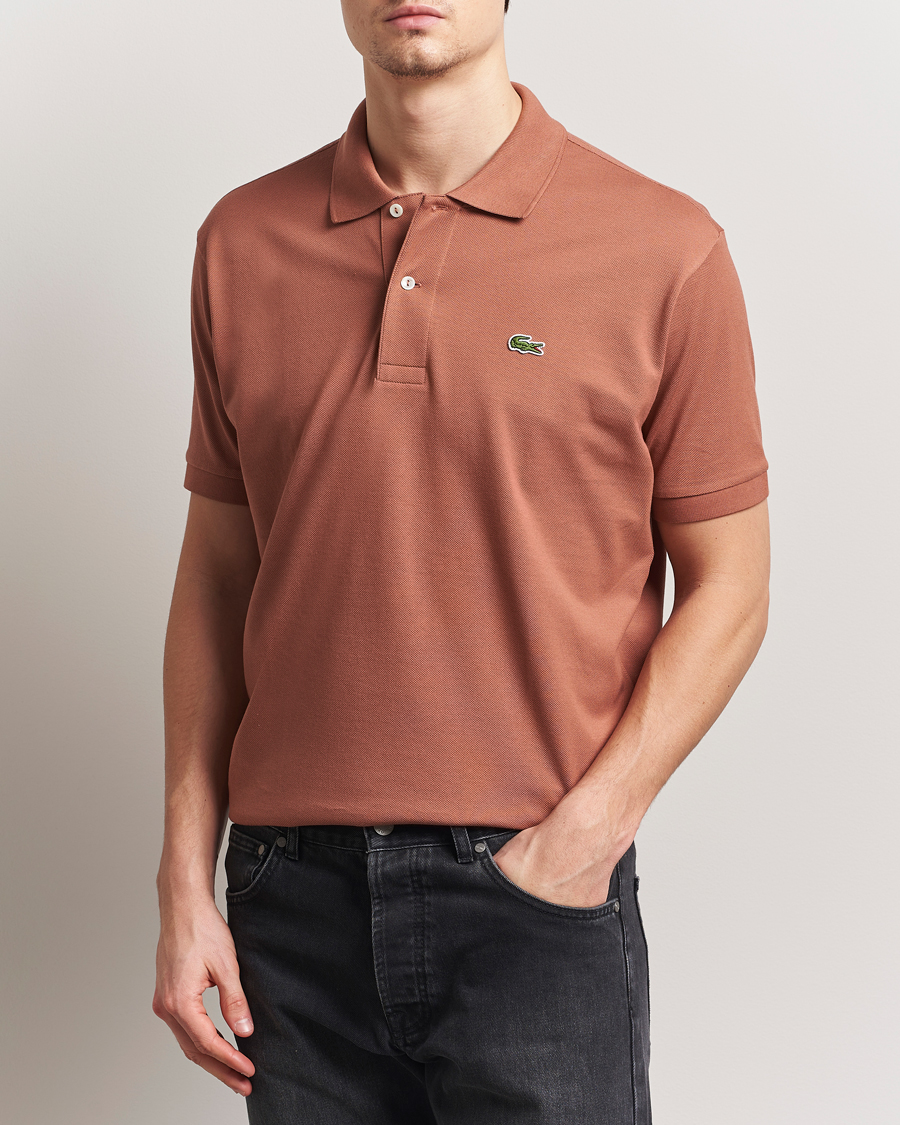 Herre | Pikéer | Lacoste | Original Polo Piké Track Orange