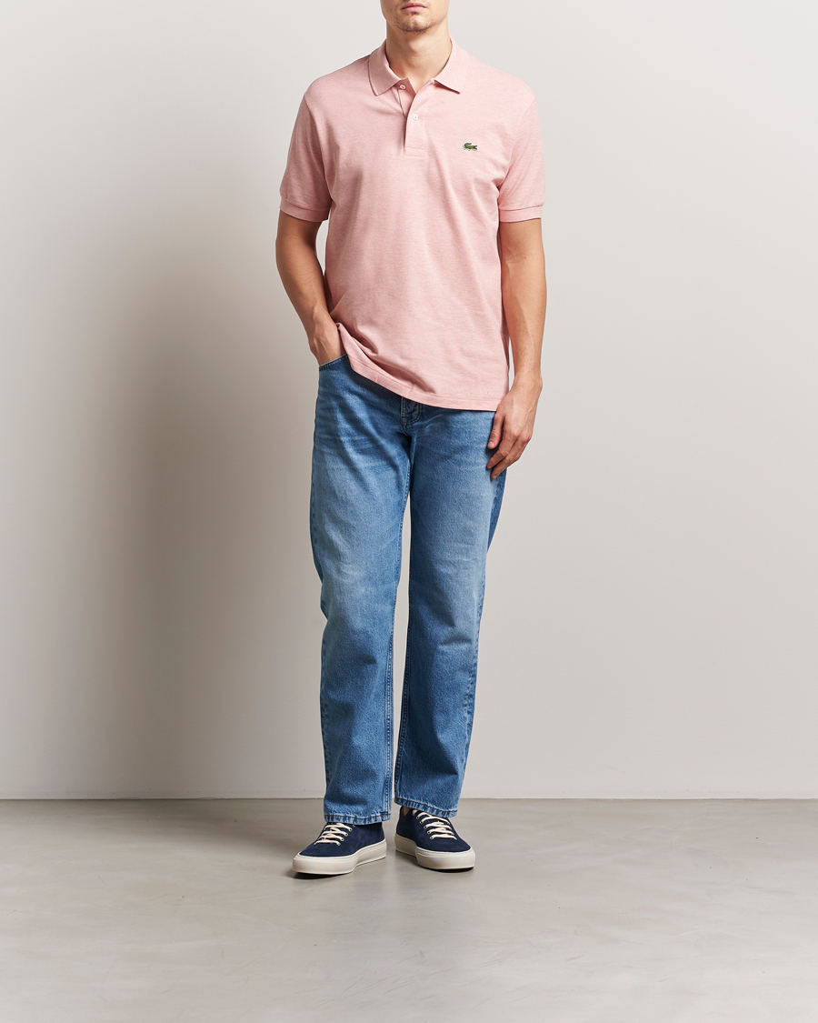 Herre | Pikéer | Lacoste | Original Polo Piké Strawberry Chine