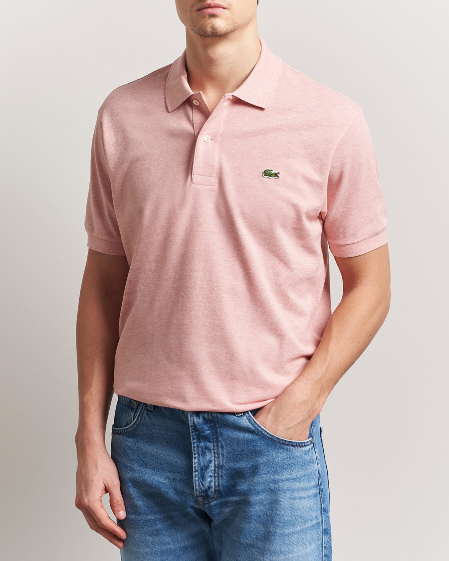 Herre | Pikéer | Lacoste | Original Polo Piké Strawberry Chine