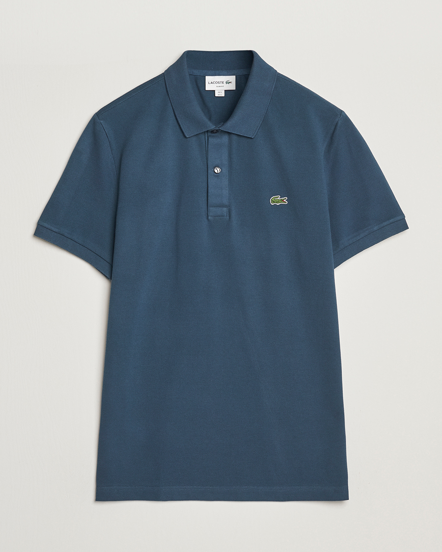 Herre | Pikéer | Lacoste | Slim Fit Polo Piké Falcon Blue