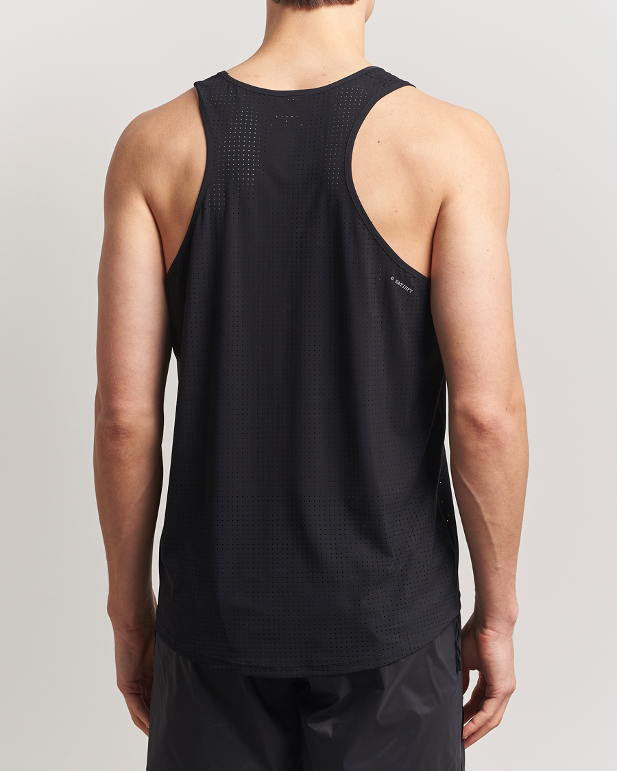 Herre | T-Shirts | Satisfy | Space-O Singlet Black