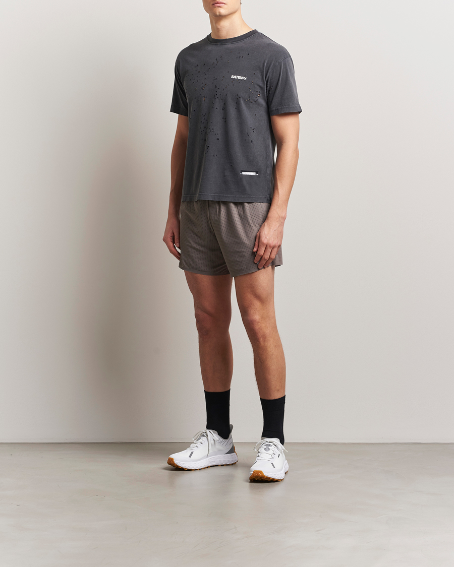 Herre | T-Shirts | Satisfy | MothTech T-Shirt Aged Black