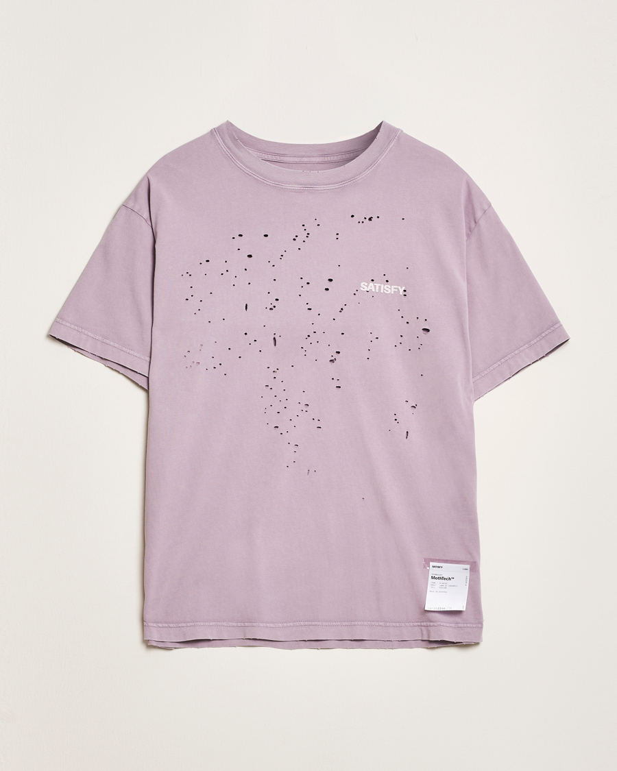 Herre | T-Shirts | Satisfy | MothTech T-Shirt Aged Purple Sage