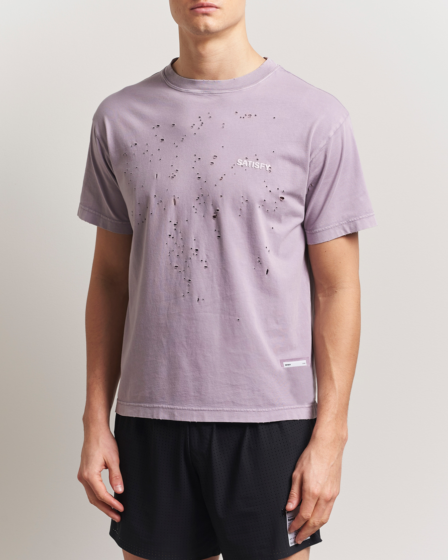 Herre | T-Shirts | Satisfy | MothTech T-Shirt Aged Purple Sage