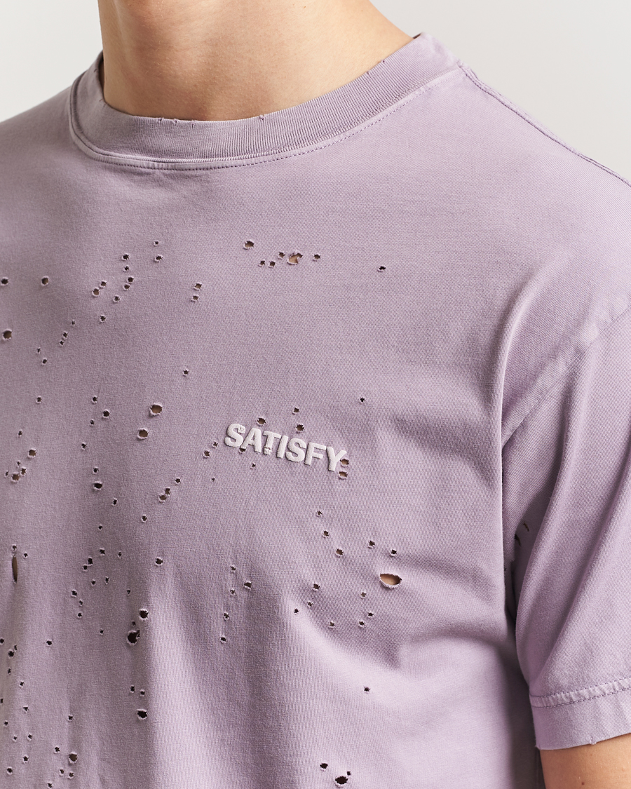 Herre | T-Shirts | Satisfy | MothTech T-Shirt Aged Purple Sage