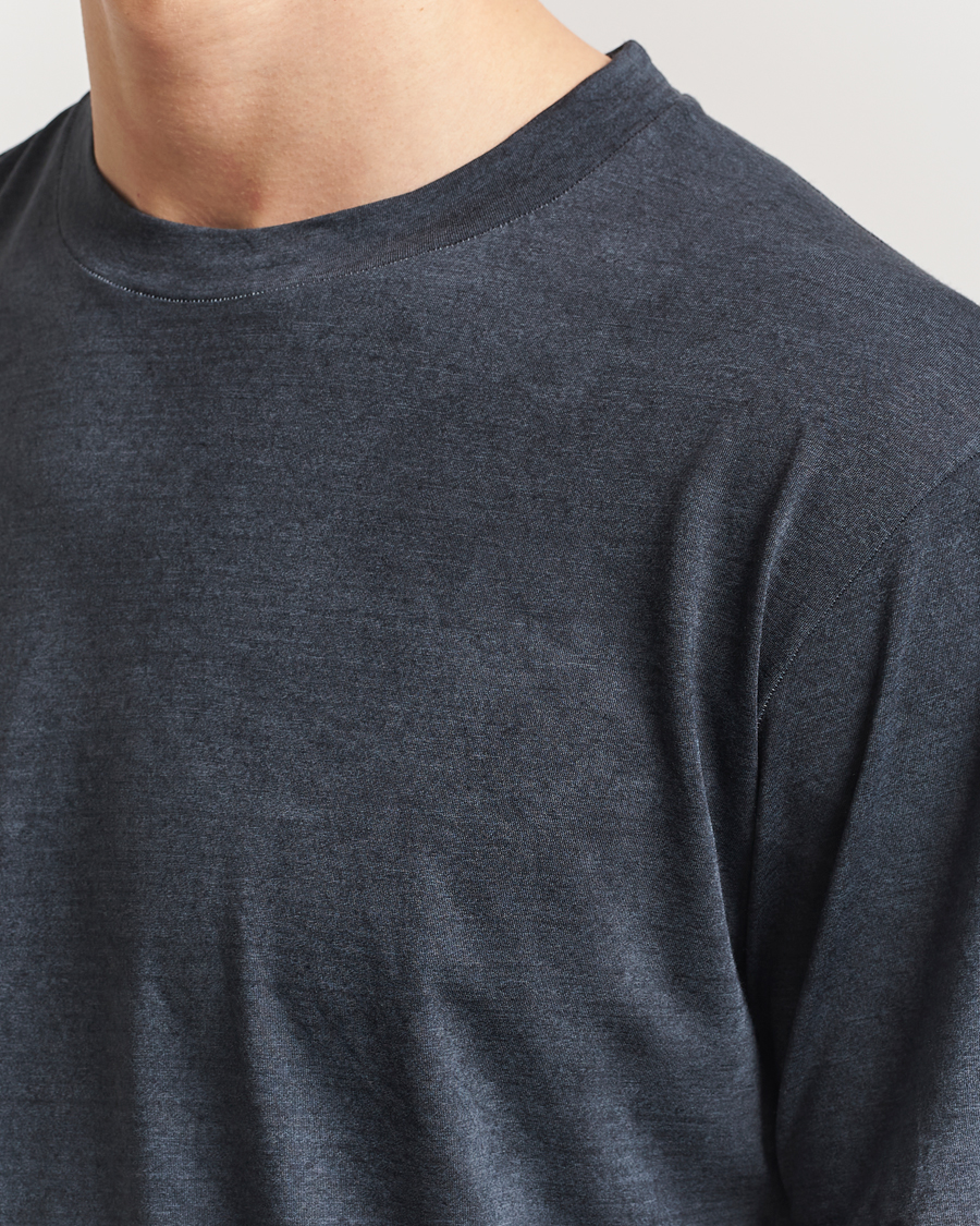 Herre | T-Shirts | Satisfy | CloudMerino Cordura T-Shirt Sun Bleached Black