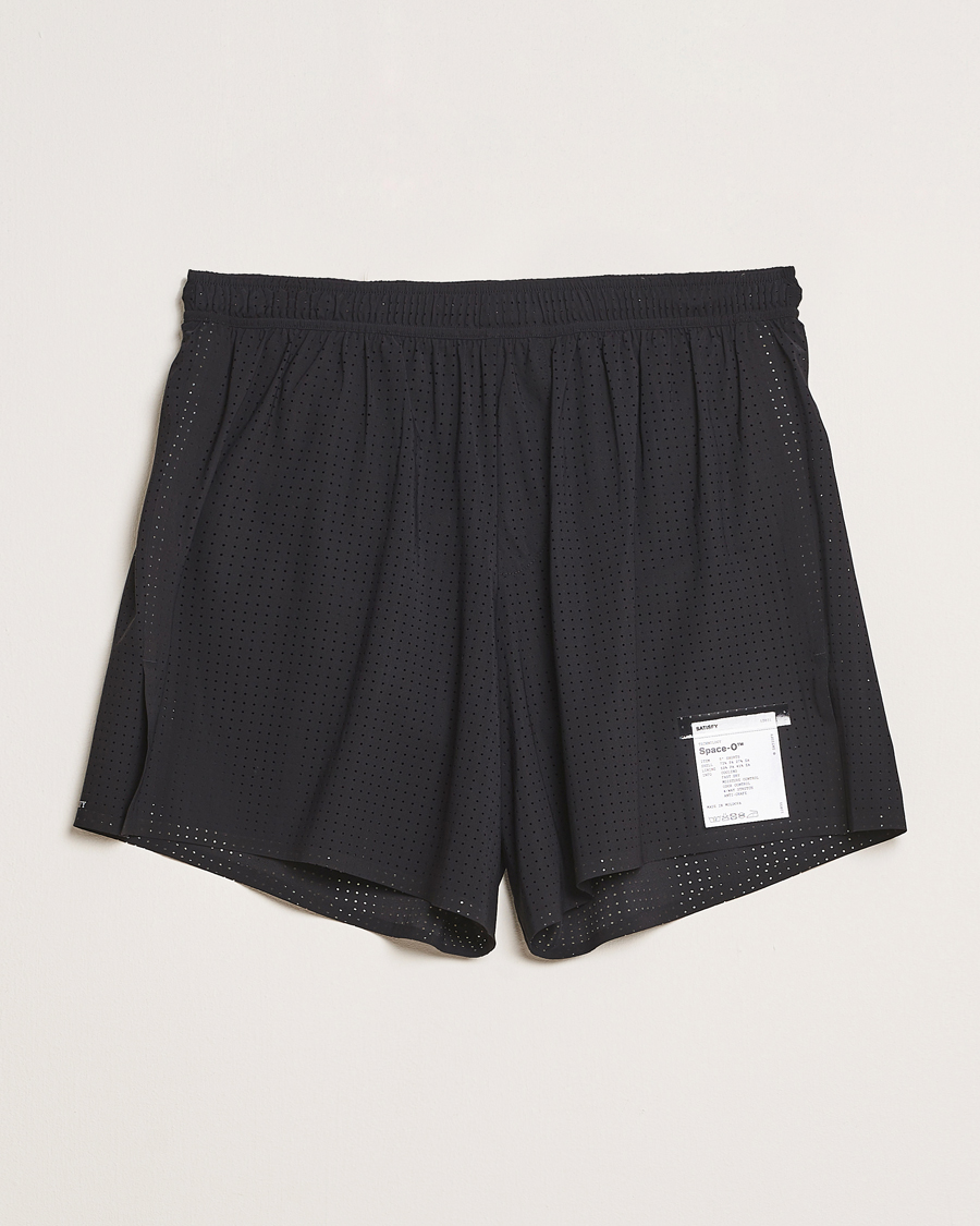Herre | Shorts | Satisfy | Space-O 5 Inch Shorts Black