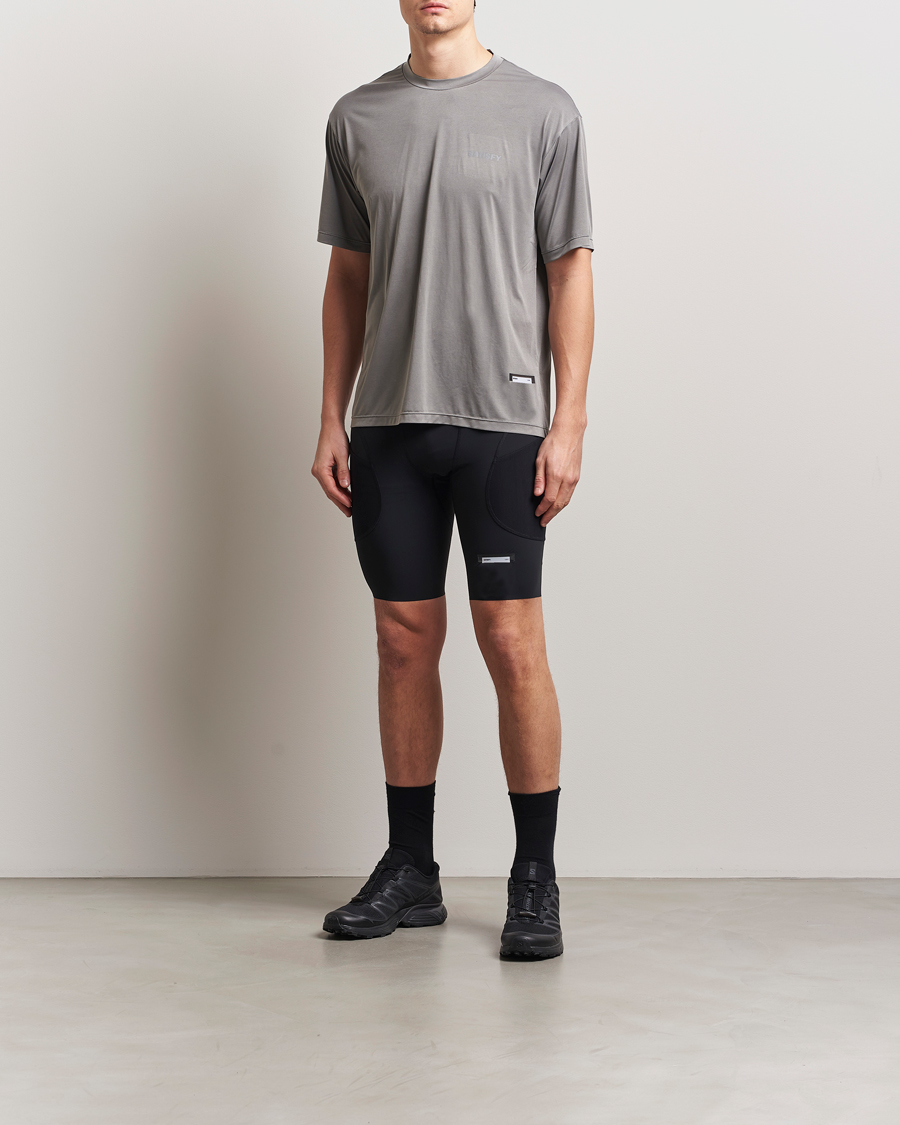 Herre | Shorts | Satisfy | PowerSilk 9 Half Tights Black