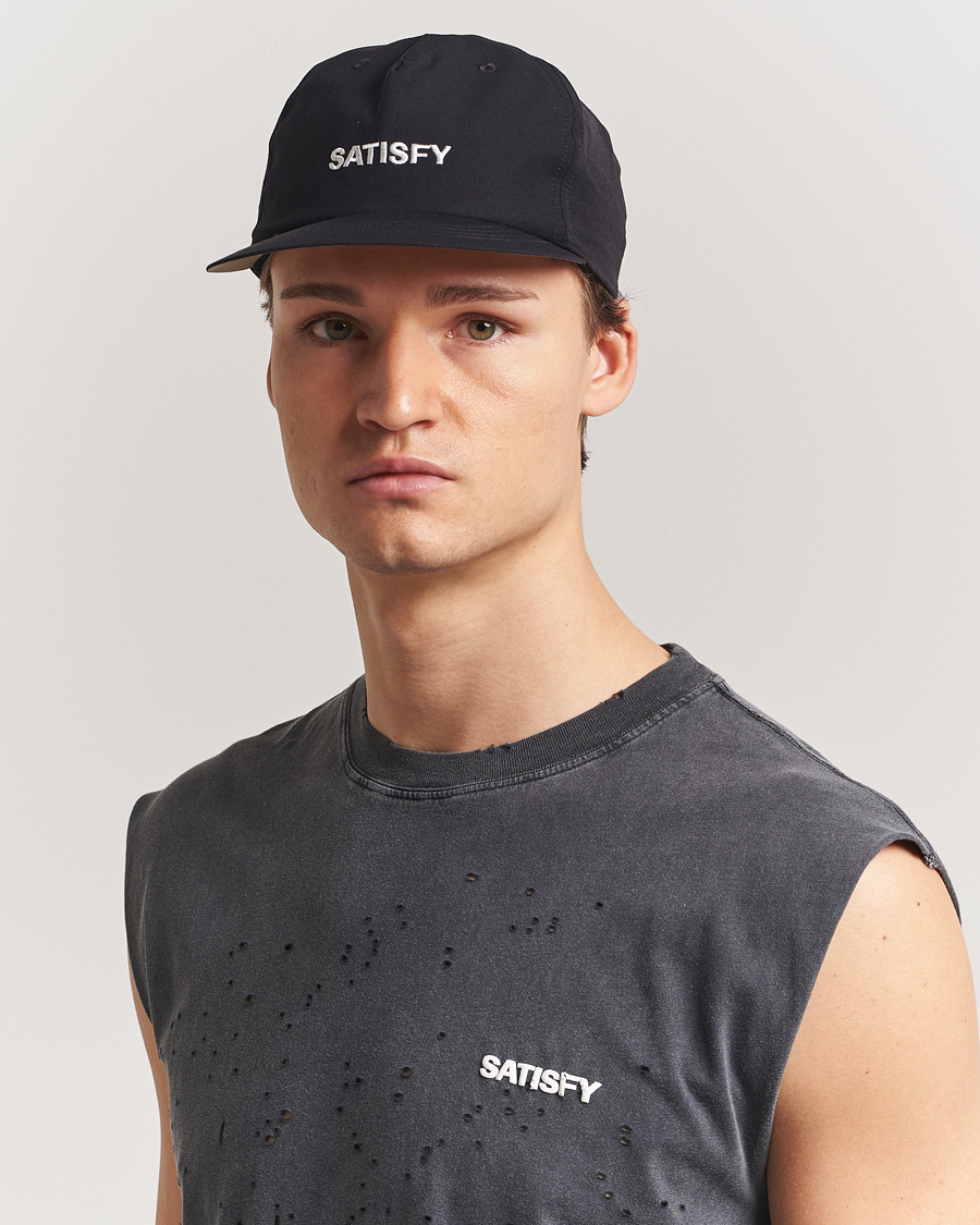Herre | Hatter og capser | Satisfy | PeaceShell 5-Panel Cap Black