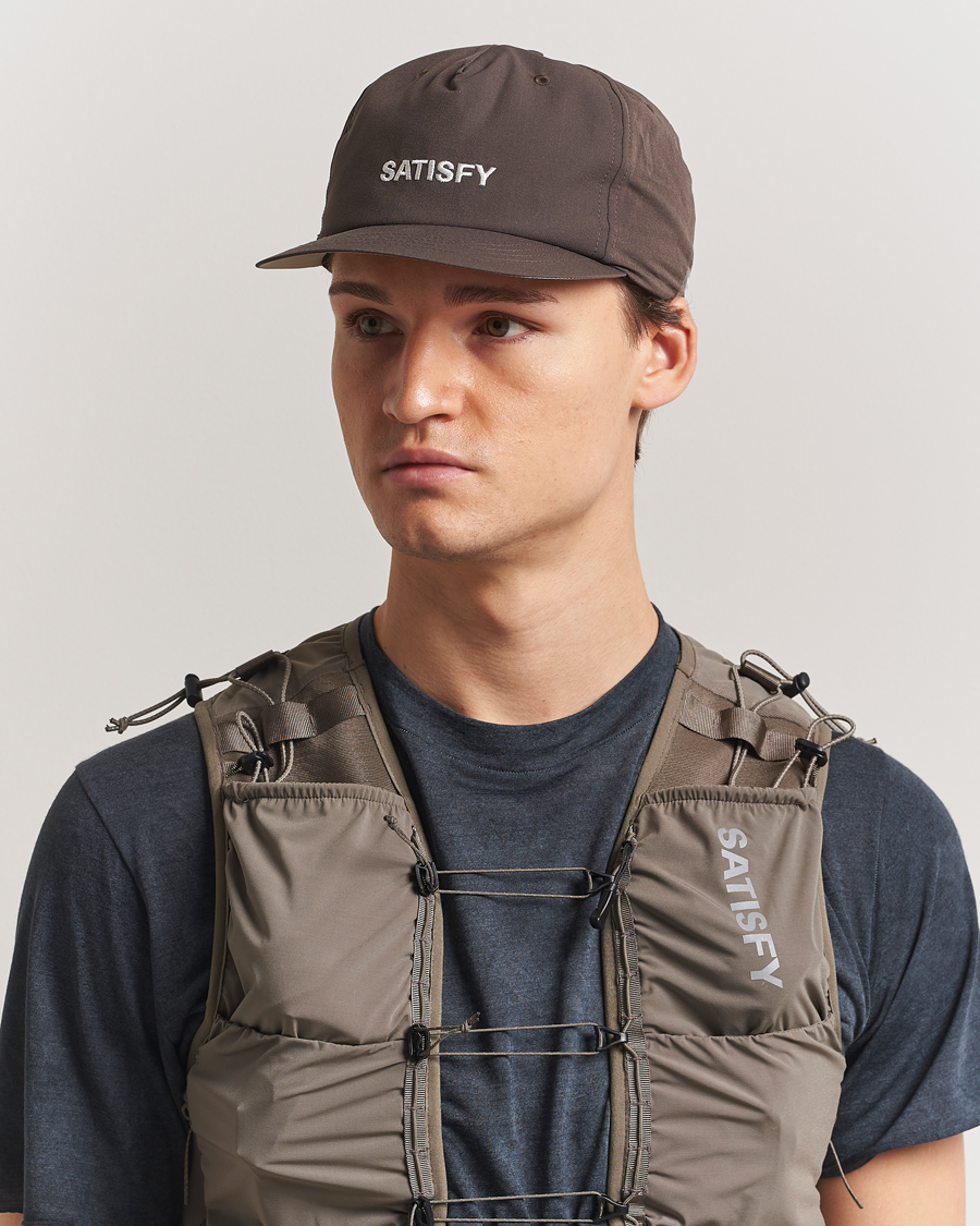Herre | Hatter og capser | Satisfy | PeaceShell 5-Panel Cap Brown