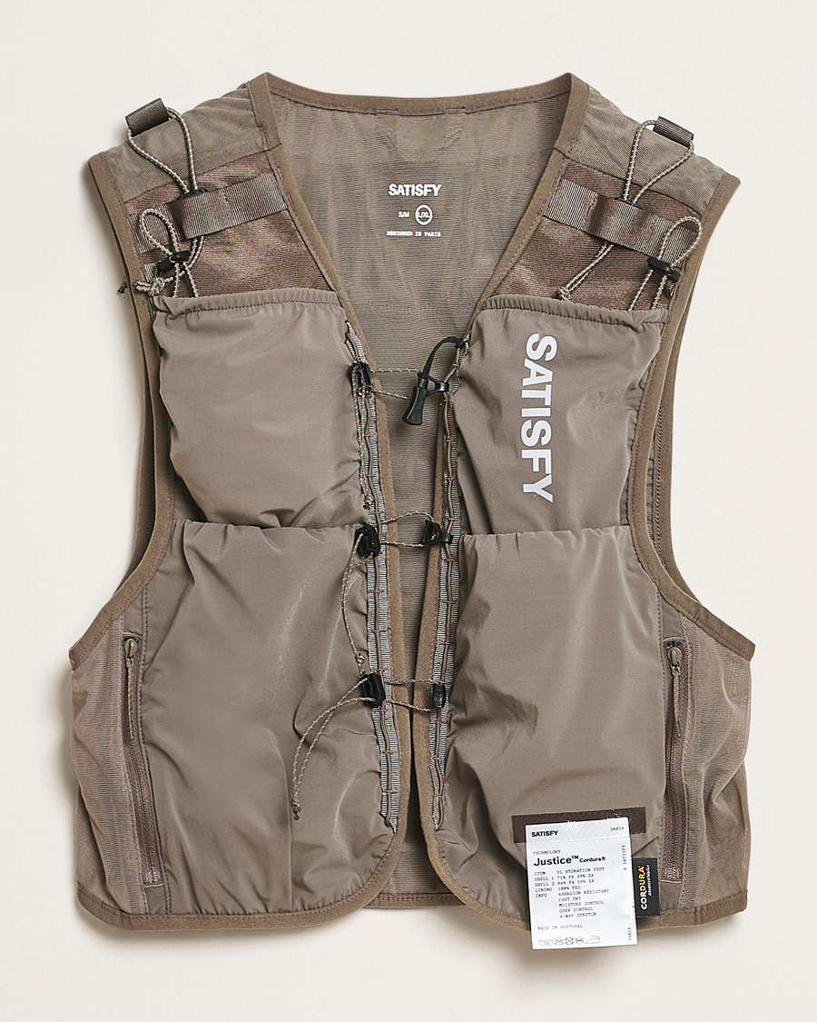 Herre | Satisfy Justice Cordura Hydration Vest 5L Falcon | Satisfy | Justice Cordura Hydration Vest 5L Falcon