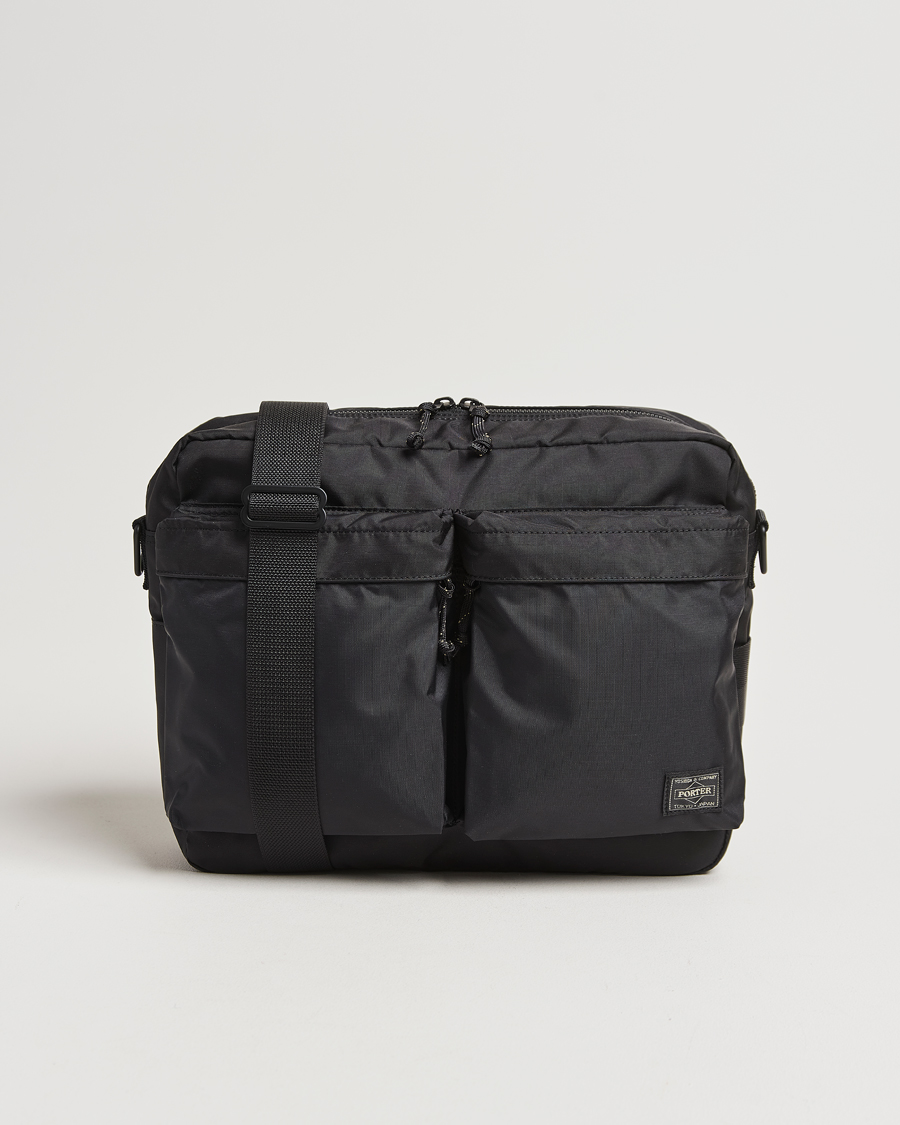 Herre | Vesker | Porter-Yoshida & Co. | Force Shoulder Bag Black