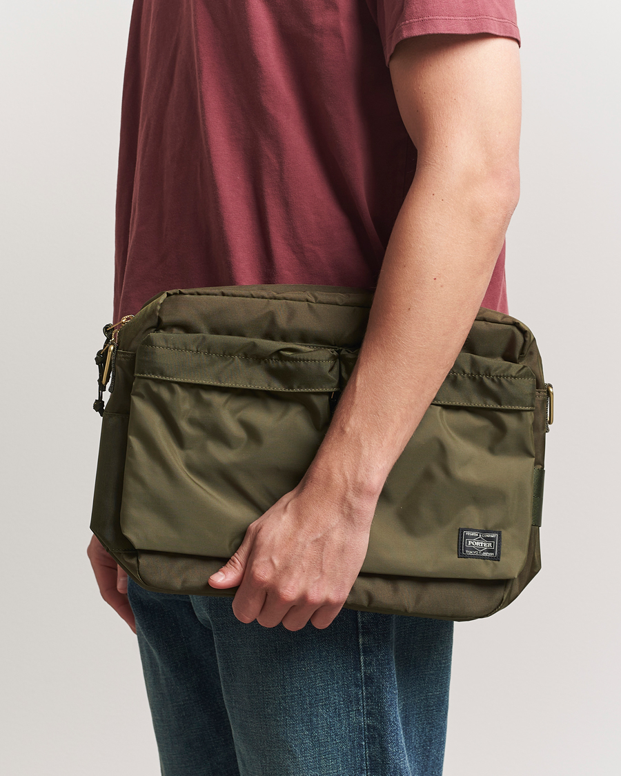 Herre | Vesker | Porter-Yoshida & Co. | Force Shoulder Bag Olive Drab