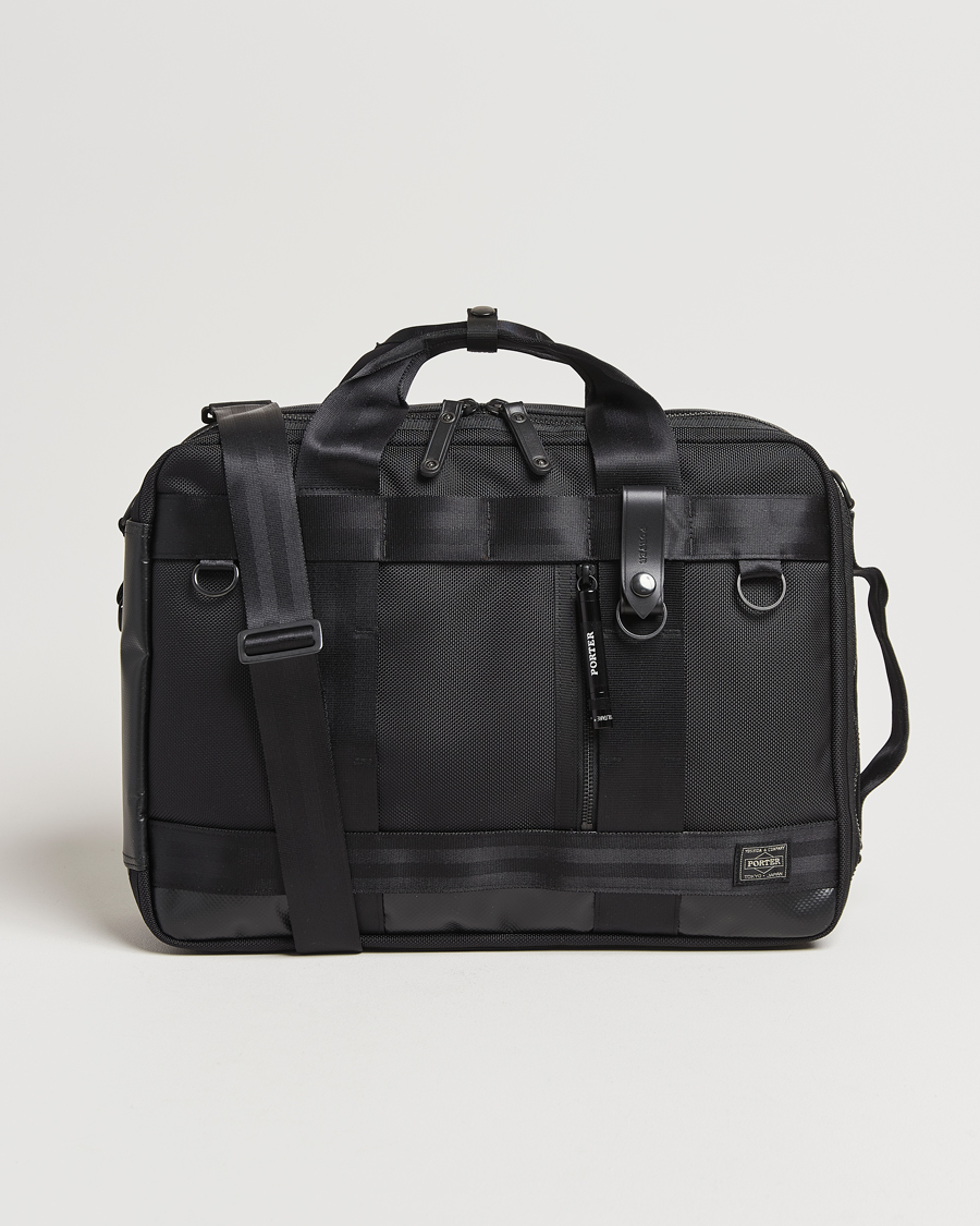 Herre | Vesker | Porter-Yoshida & Co. | Heat 3Way Briefcase Black