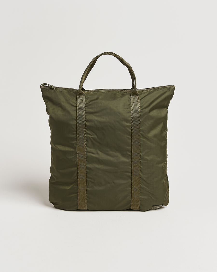 Herre | Vesker | Porter-Yoshida & Co. | Flex 2Way Tote Bag Olive Drab