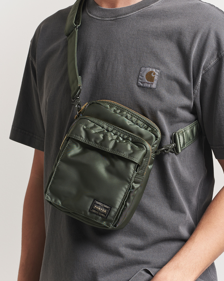 Herre | Vesker | Porter-Yoshida & Co. | New Tanker Vertical Bag Sage Green