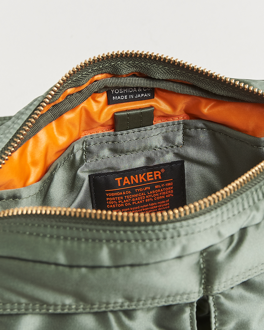 Herre | Vesker | Porter-Yoshida & Co. | Tanker Sling Bag Sage Green