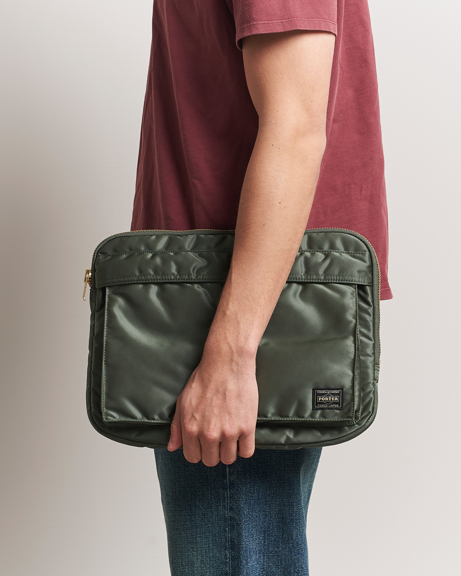 Herre | Vesker | Porter-Yoshida & Co. | New Tanker Document Case Sage Green