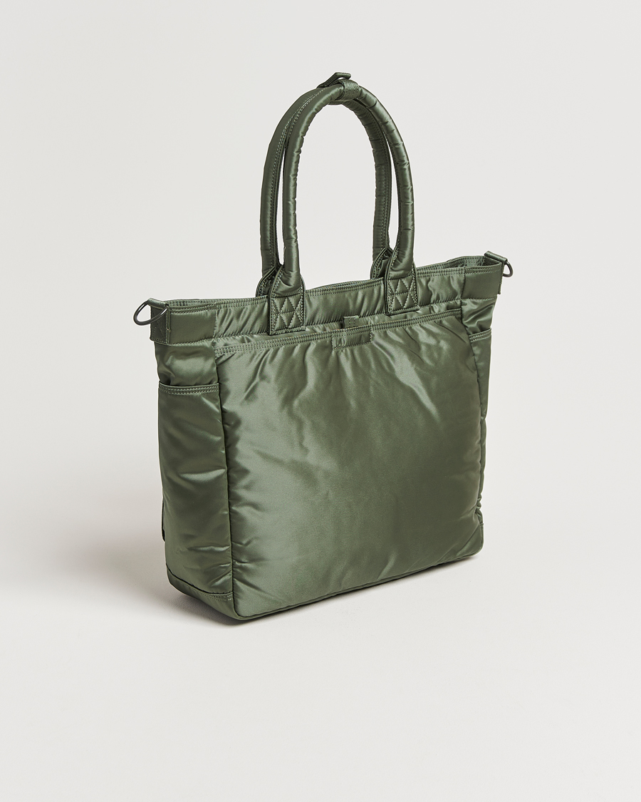 Herre | Vesker | Porter-Yoshida & Co. | New Tanker Tote Bag Sage Green