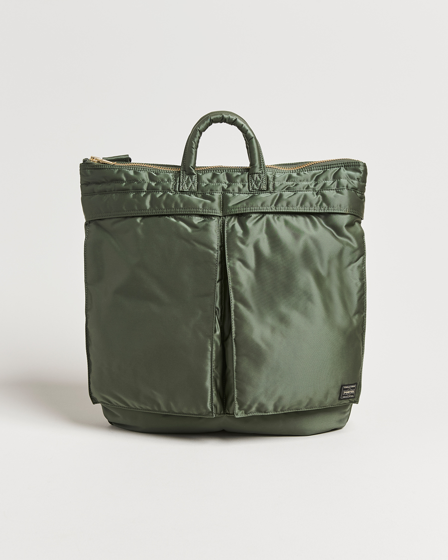 Herre | Vesker | Porter-Yoshida & Co. | Tanker Helmet Bag Sage Green
