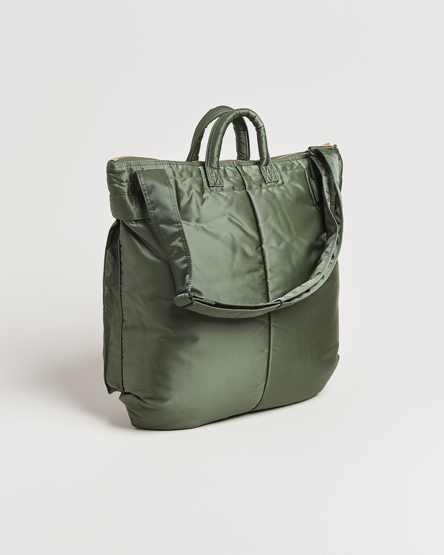 Herre | Vesker | Porter-Yoshida & Co. | New Tanker Helmet Bag Sage Green
