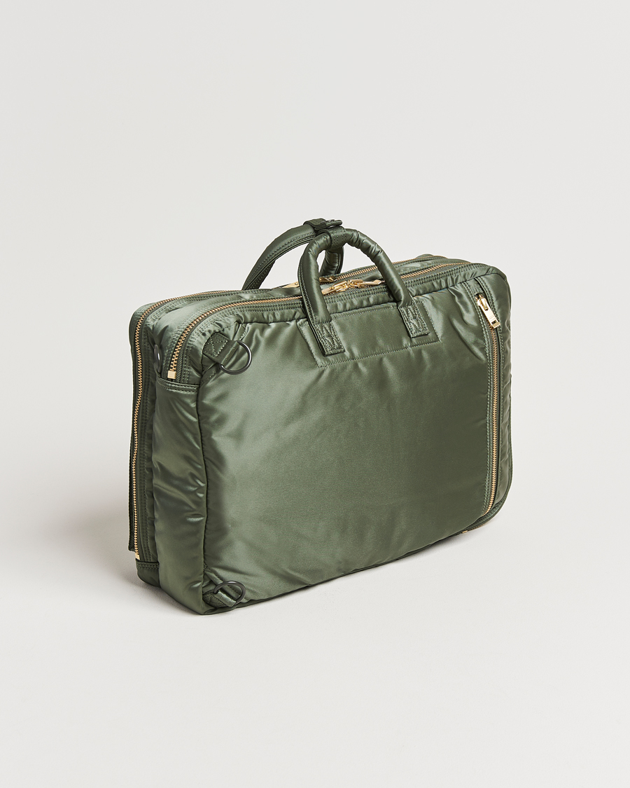 Herre | Vesker | Porter-Yoshida & Co. | New Tanker 3Way Document Bag Sage Green