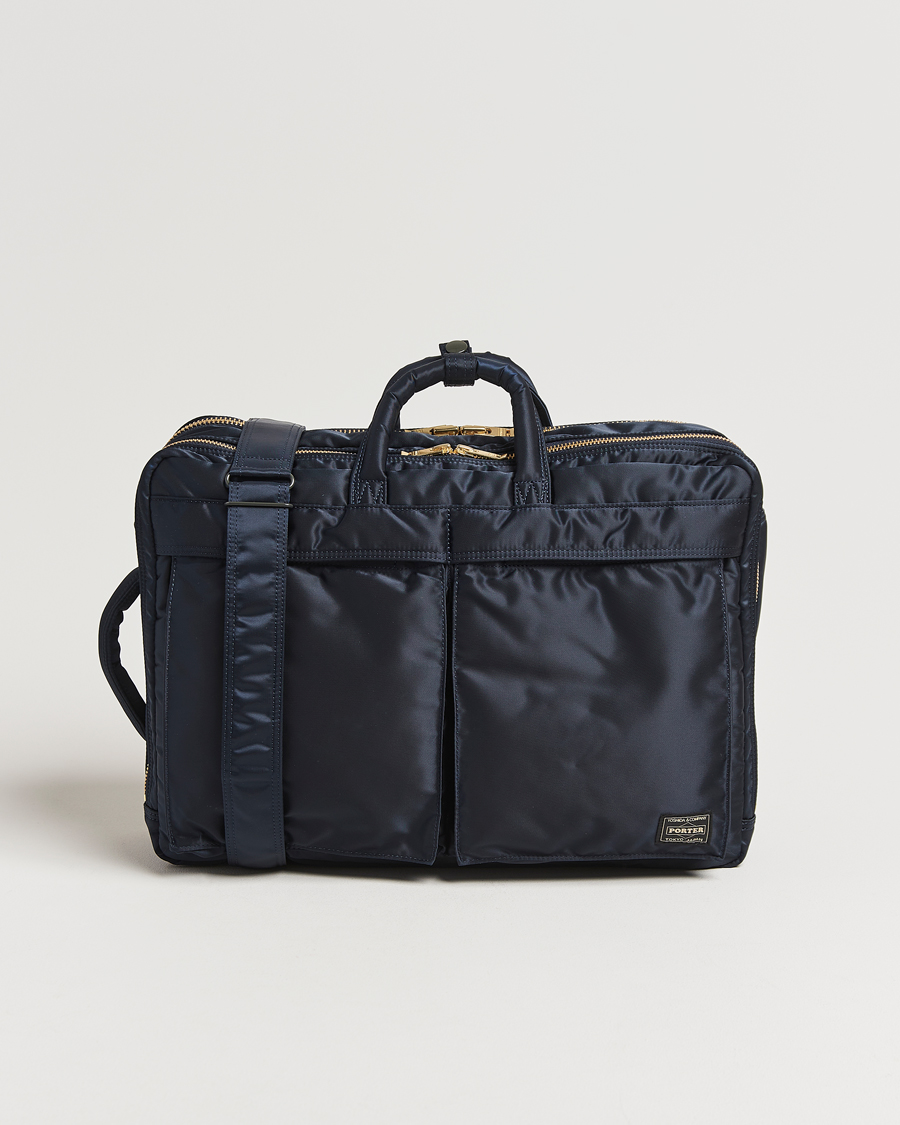 Herre | Vesker | Porter-Yoshida & Co. | New Tanker 3Way Document Bag Navy