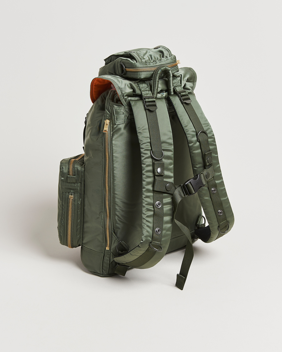 Herre | Vesker | Porter-Yoshida & Co. | New Tanker Rucksack Sage Green