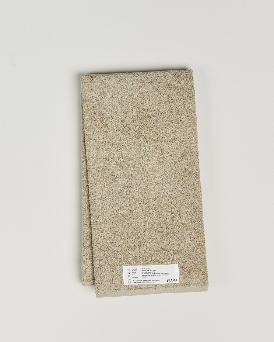 Herre | Tekstiler | Frama | Heavy Bath Towel 70x140cm Sage Green