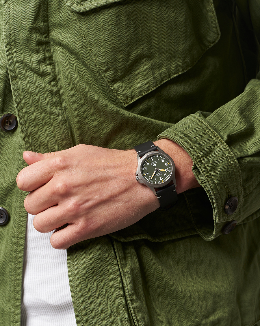 Herre | Timex Expedition Titanium 38mm Green Dial | Timex | Expedition Titanium 38mm Green Dial