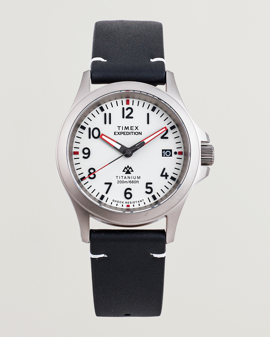Herre | Timex Expedition Titanium 38mm Light Gray Dial | Timex | Expedition Titanium 38mm Light Gray Dial