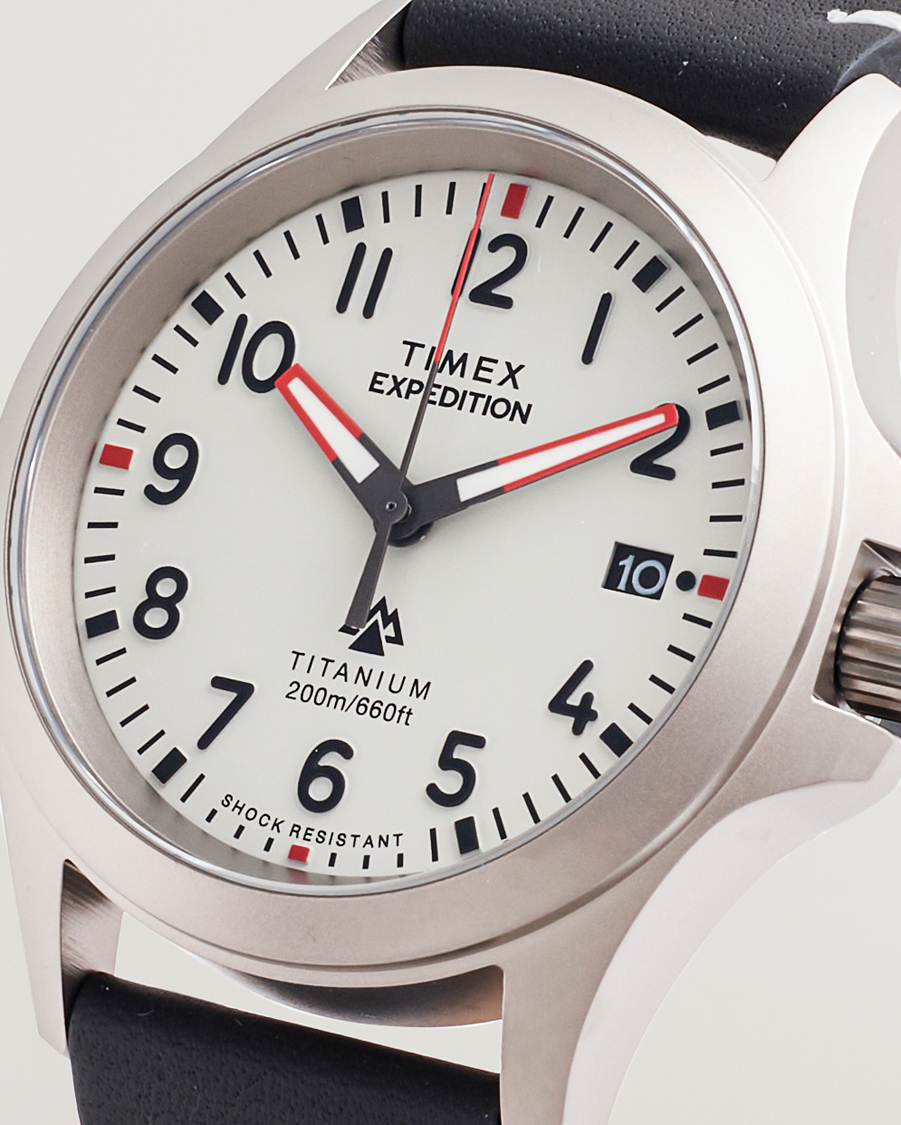 Herre | Timex Expedition Titanium 38mm Light Gray Dial | Timex | Expedition Titanium 38mm Light Gray Dial