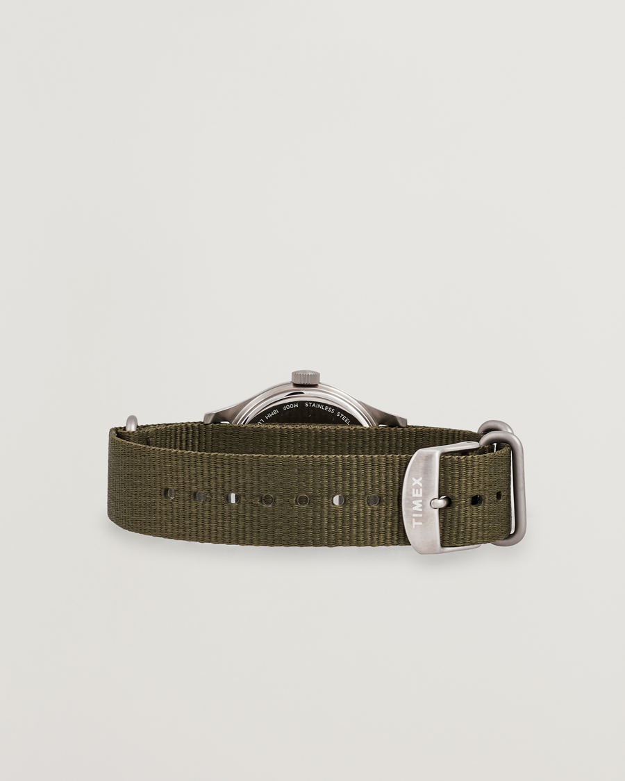 Herre | Timex MK1 Hand Wind 36mm Green Black Dial | Timex | MK1 Hand Wind 36mm Green Black Dial