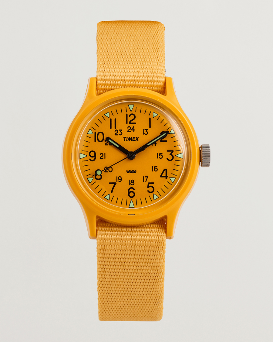 Herre | Timex MK1 Resin 36mm Yellow Dial | Timex | MK1 Resin 36mm Yellow Dial