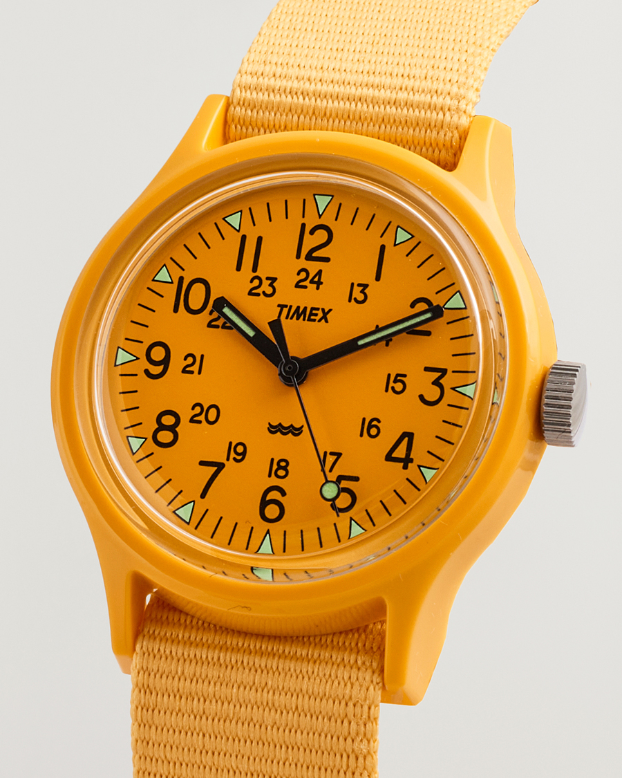Herre | Timex MK1 Resin 36mm Yellow Dial | Timex | MK1 Resin 36mm Yellow Dial