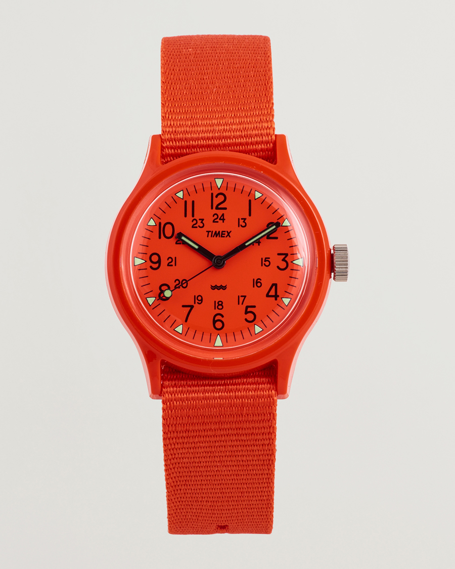 Herre | Timex MK1 Resin 36mm Orange Dial | Timex | MK1 Resin 36mm Orange Dial
