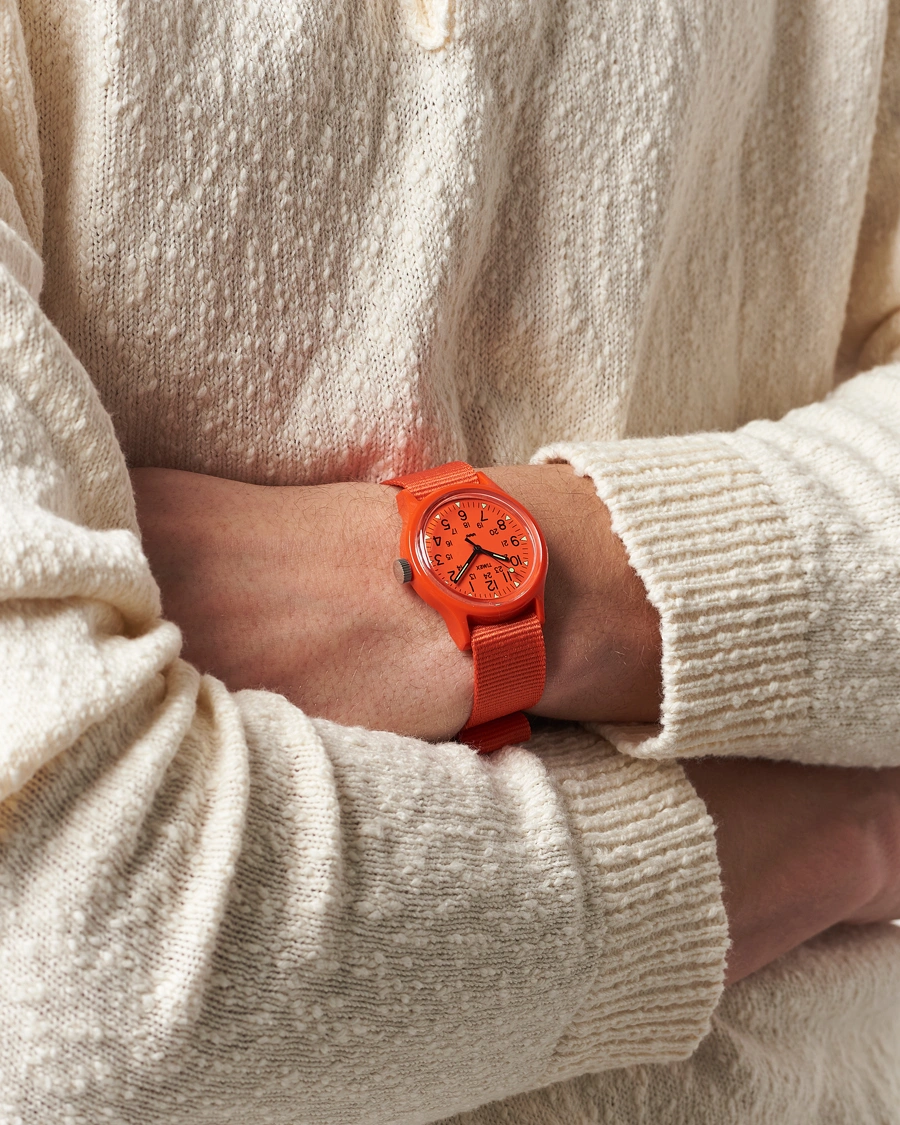 Herre | Timex MK1 Resin 36mm Orange Dial | Timex | MK1 Resin 36mm Orange Dial