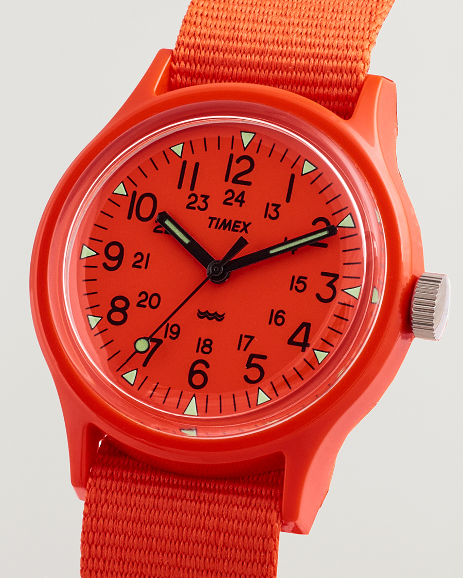 Herre | Timex MK1 Resin 36mm Orange Dial | Timex | MK1 Resin 36mm Orange Dial