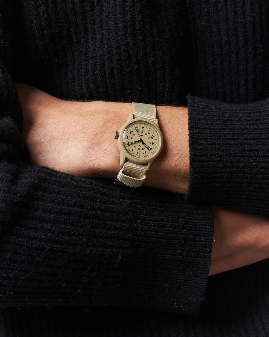 Herre | Timex MK1 Resin 36mm Tan Dial | Timex | MK1 Resin 36mm Tan Dial