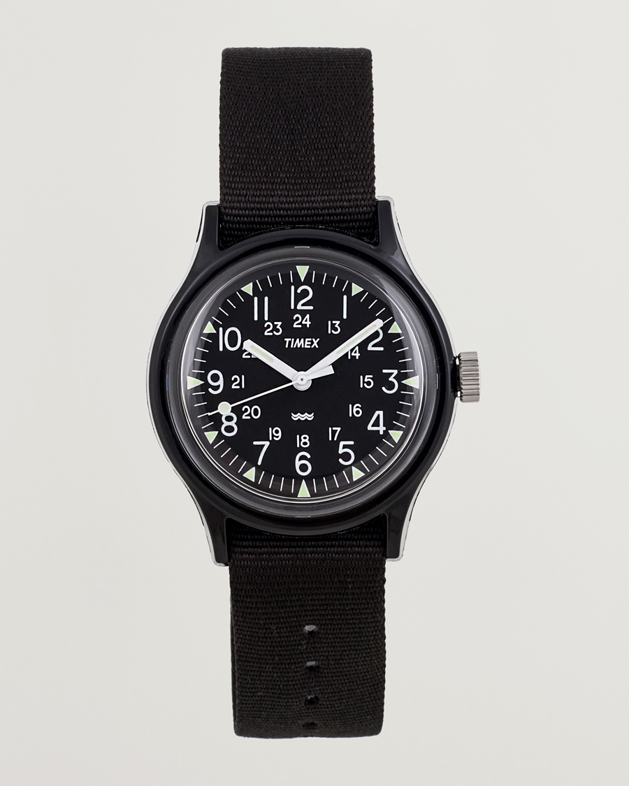 Herre | Timex MK1 Resin 36mm Black Dial | Timex | MK1 Resin 36mm Black Dial