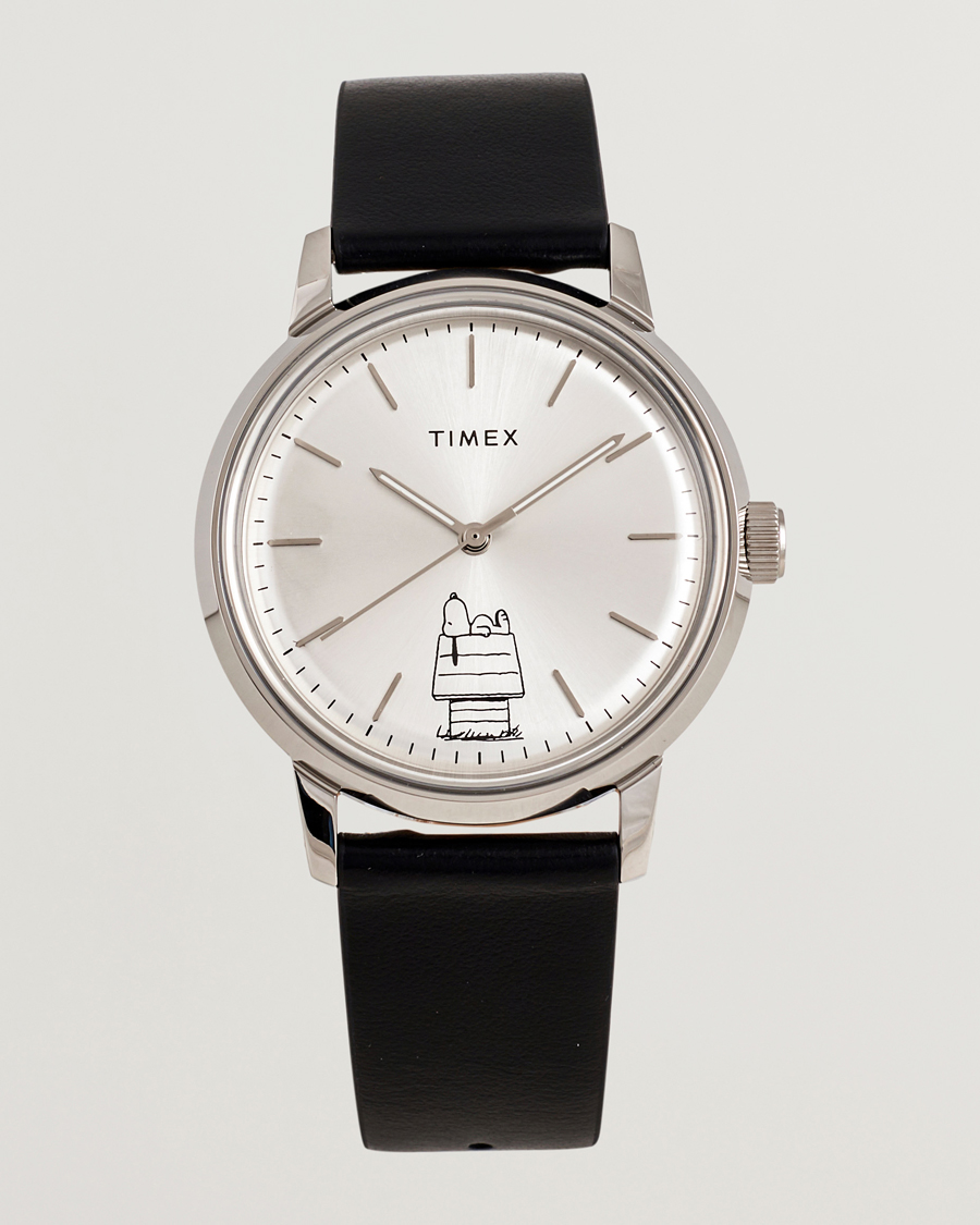 Herre | Timex Timex X Peanuts Automatic Snoopy 40mm Silver Dial | Timex | X Peanuts Automatic Snoopy 40mm Silver Dial