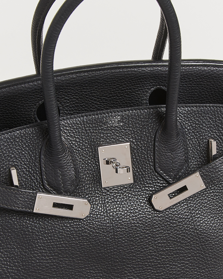 Herre | Hermès Pre-Owned Birkin 30 Togo Leather Black | Hermès Pre-Owned | Birkin 30 Togo Leather Black
