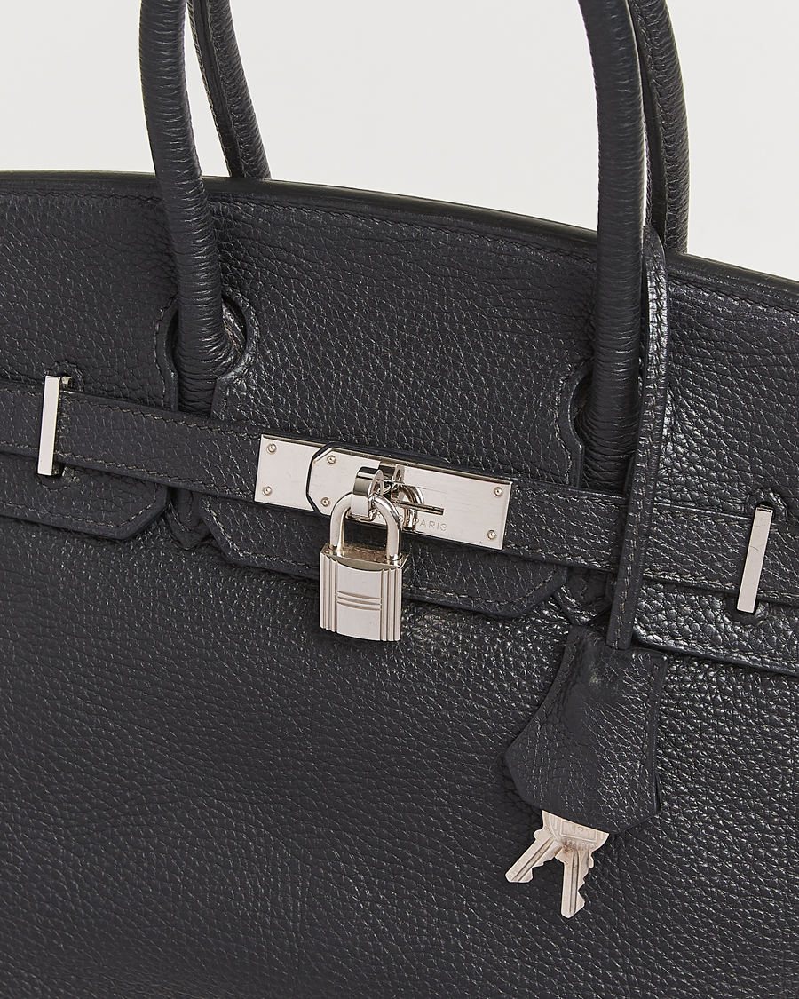 Herre | Hermès Pre-Owned Birkin 30 Togo Leather Black | Hermès Pre-Owned | Birkin 30 Togo Leather Black