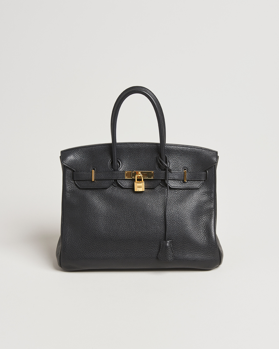 Herre | Gifts for Her | Hermès Pre-Owned | Birkin 35 Taurillon Clémence Leather Black