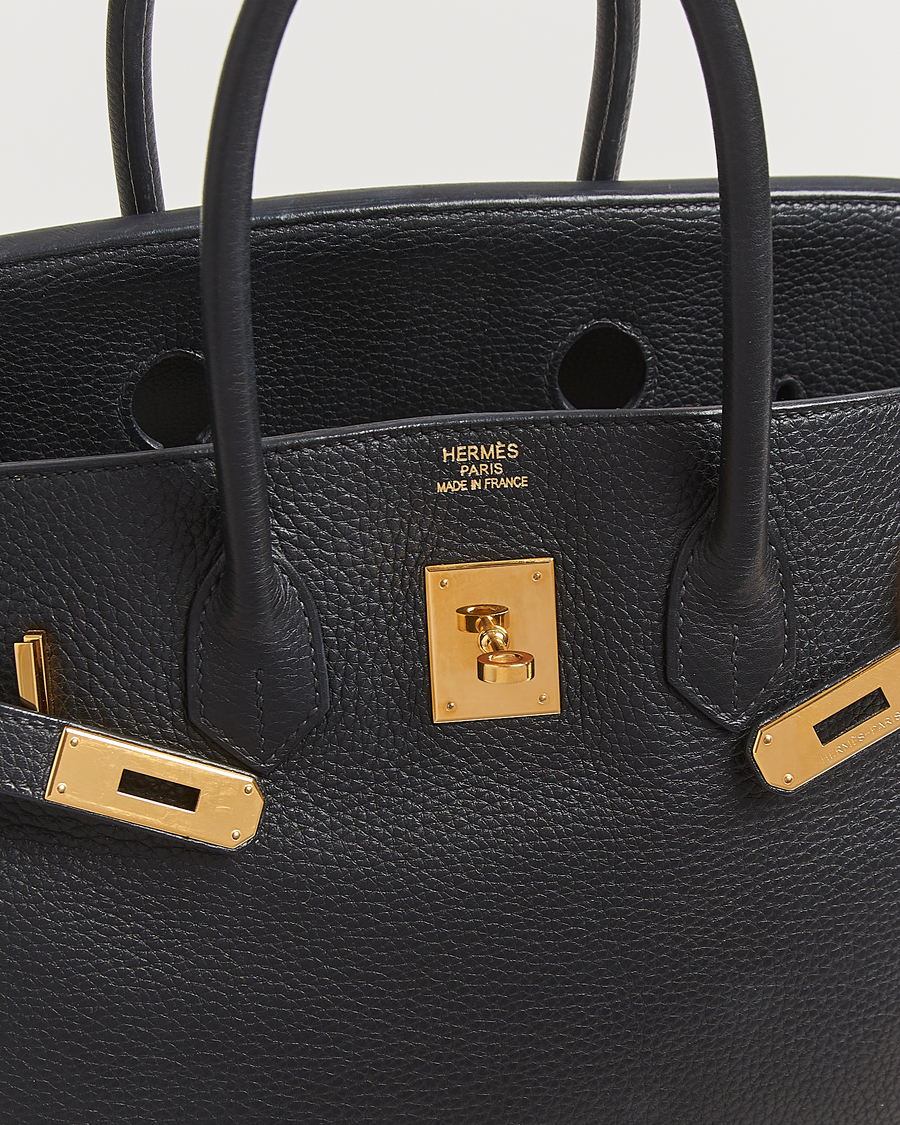 Herre | Gifts for Her | Hermès Pre-Owned | Birkin 35 Taurillon Clémence Leather Black